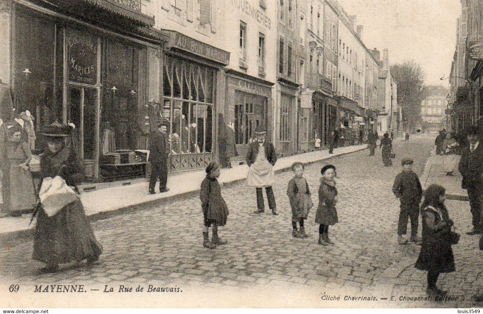 Mayenne - La Rue De Beauvais - Mayenne