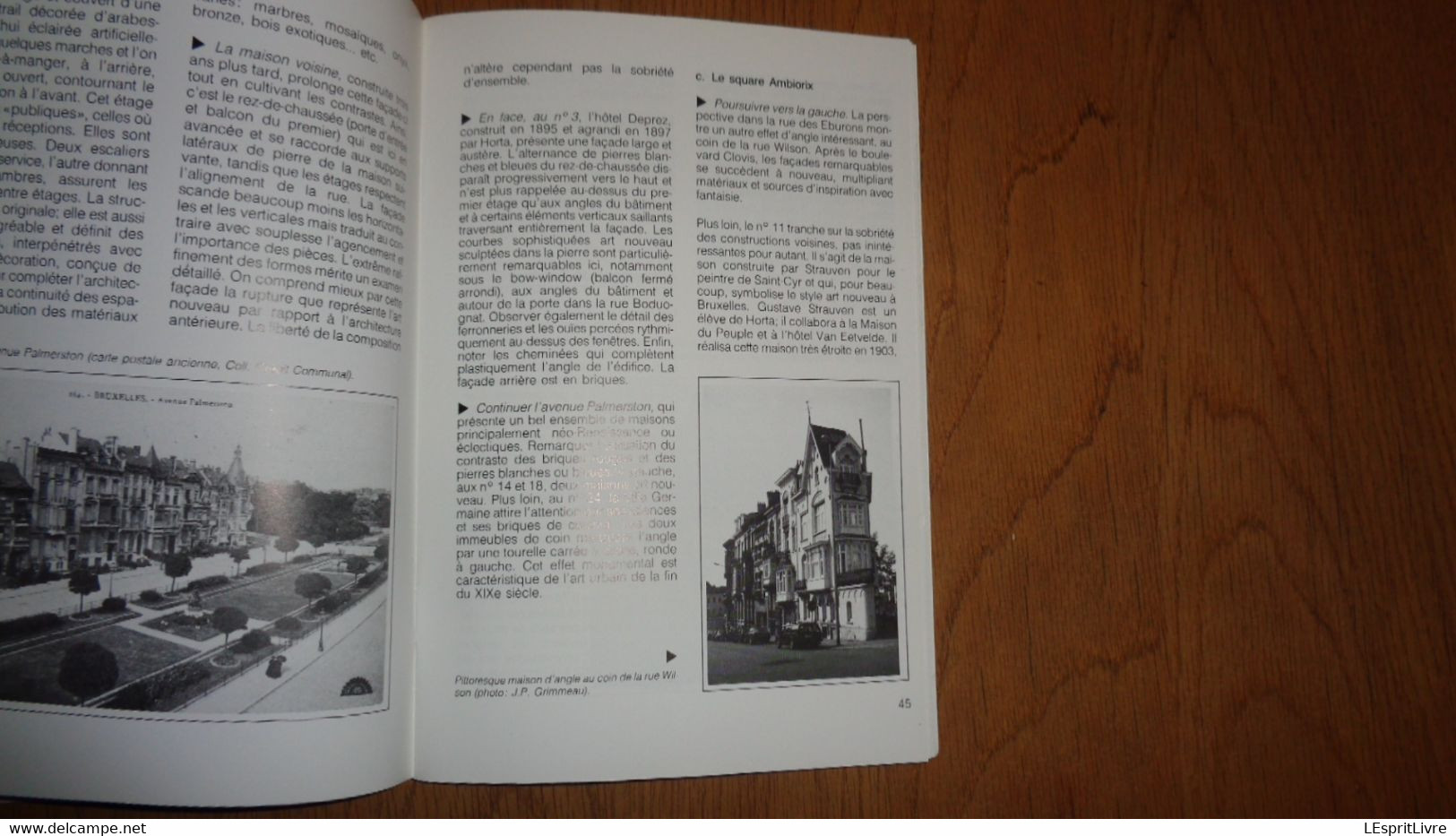 HOMMES ET PAYSAGES N° 18 - 19 Itinéraires du Patrimoine Résidentiel Régionalisme Bruxelles Architecture Art Nouveau