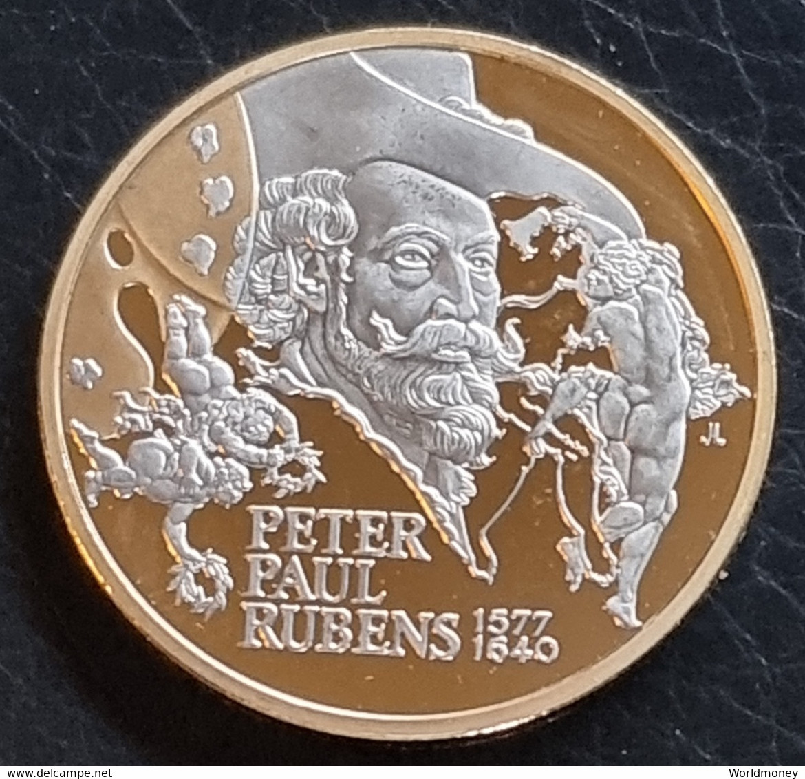 Belgium  - PETER PAUL RUBENS 1577 1640  - Silver (.925) - Sammlungen