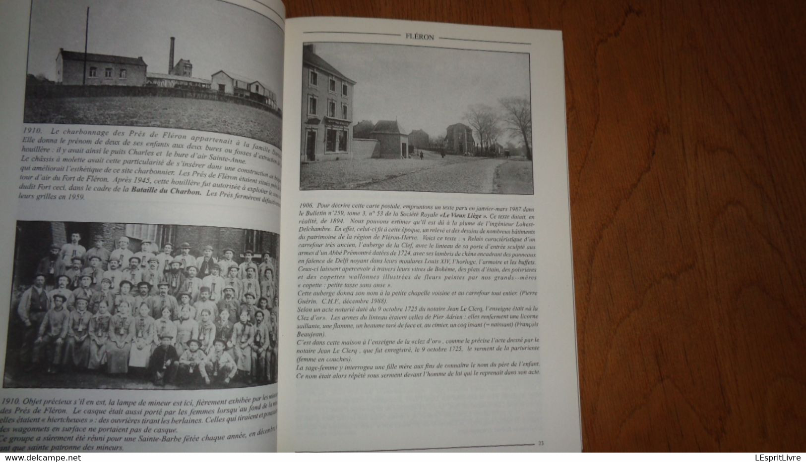 FLERON AUTREFOIS Régionalisme Liège Magnée Retinne Romsée Industrie Tram Vicinal SNCV Commerce Fort Ecole Fête Mines