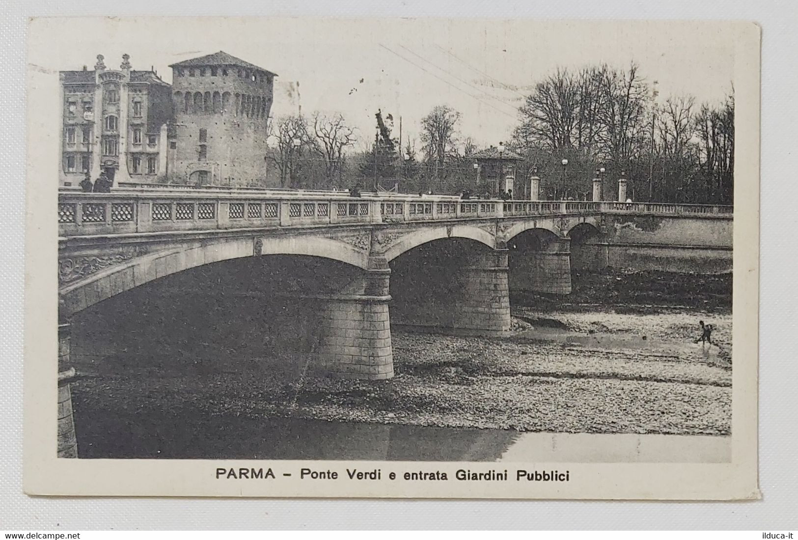 15041 Cartolina - Parma - Ponte Verdi E Giardini Pubblici - VG 1932 - Parma