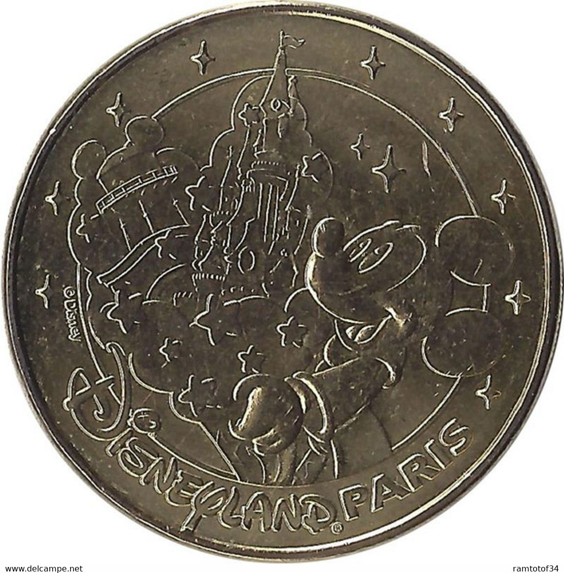 2021 MDP306 - MARNE-LA-VALLÉE - Disneyland 22 (Mickey Sorcier) / MONNAIE DE PARIS - 2021