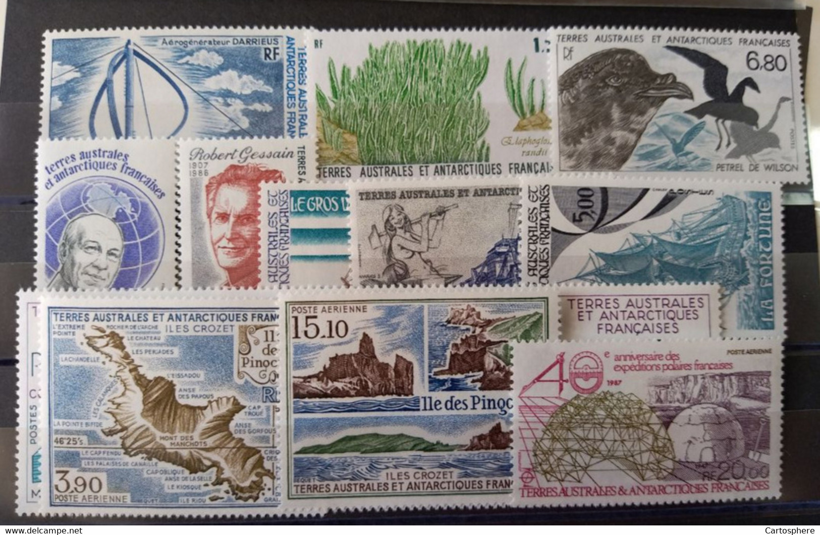 TAAF;1988;année Complète;TP N° 130 à 139A ; + PA N°100 à 102 ;NEUFS**;MNH - Autres & Non Classés