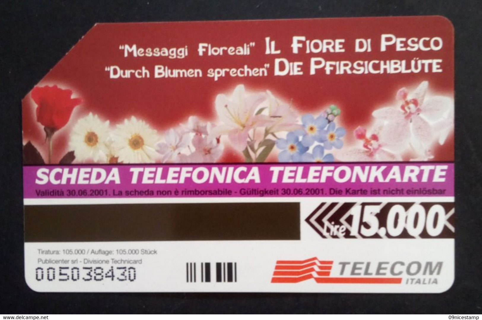 Telephonecard From Italy, Empty And Used (Read Text) - Other & Unclassified