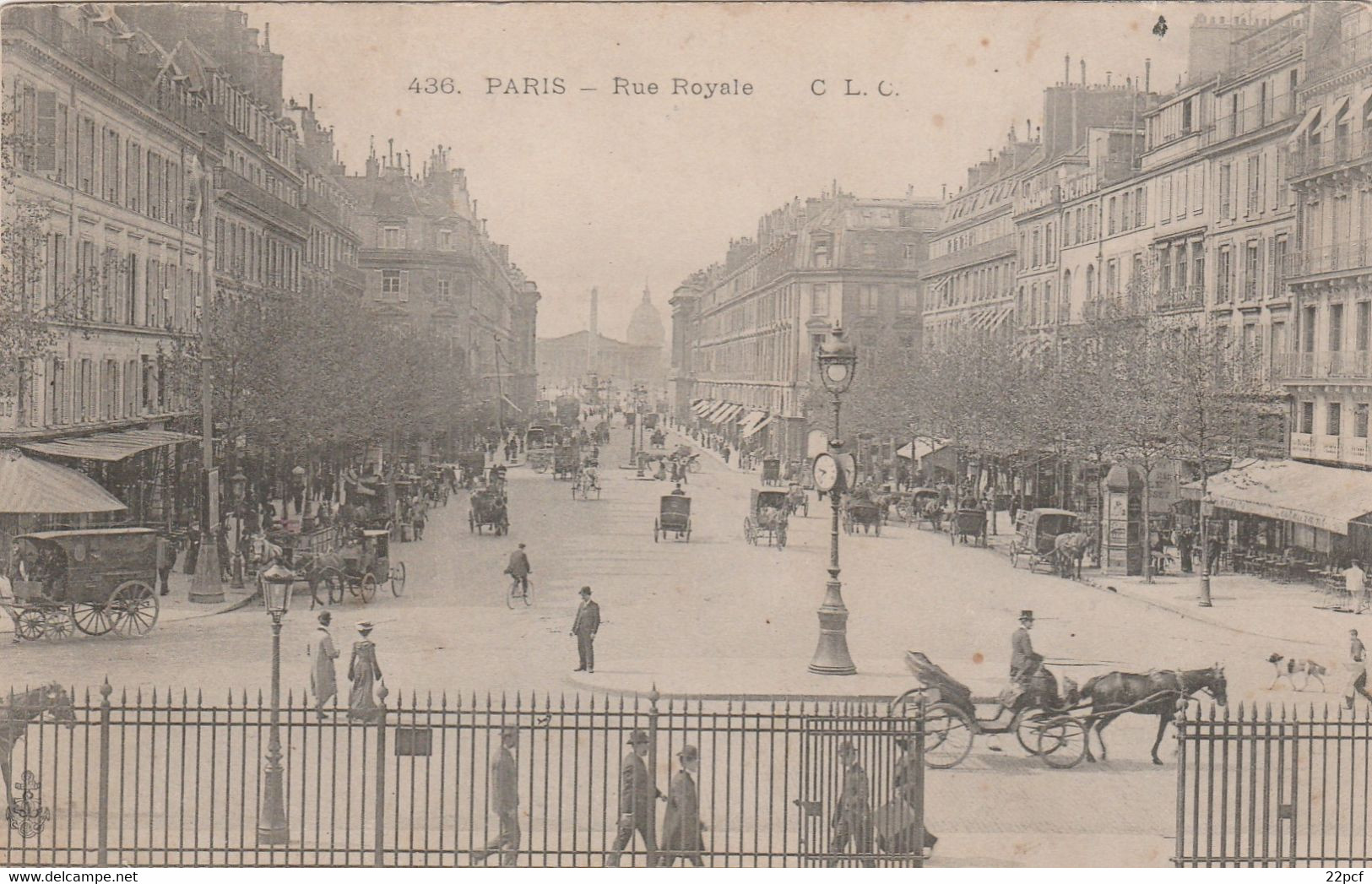 436 - PARIS 8 - Rue Royale - Arrondissement: 08