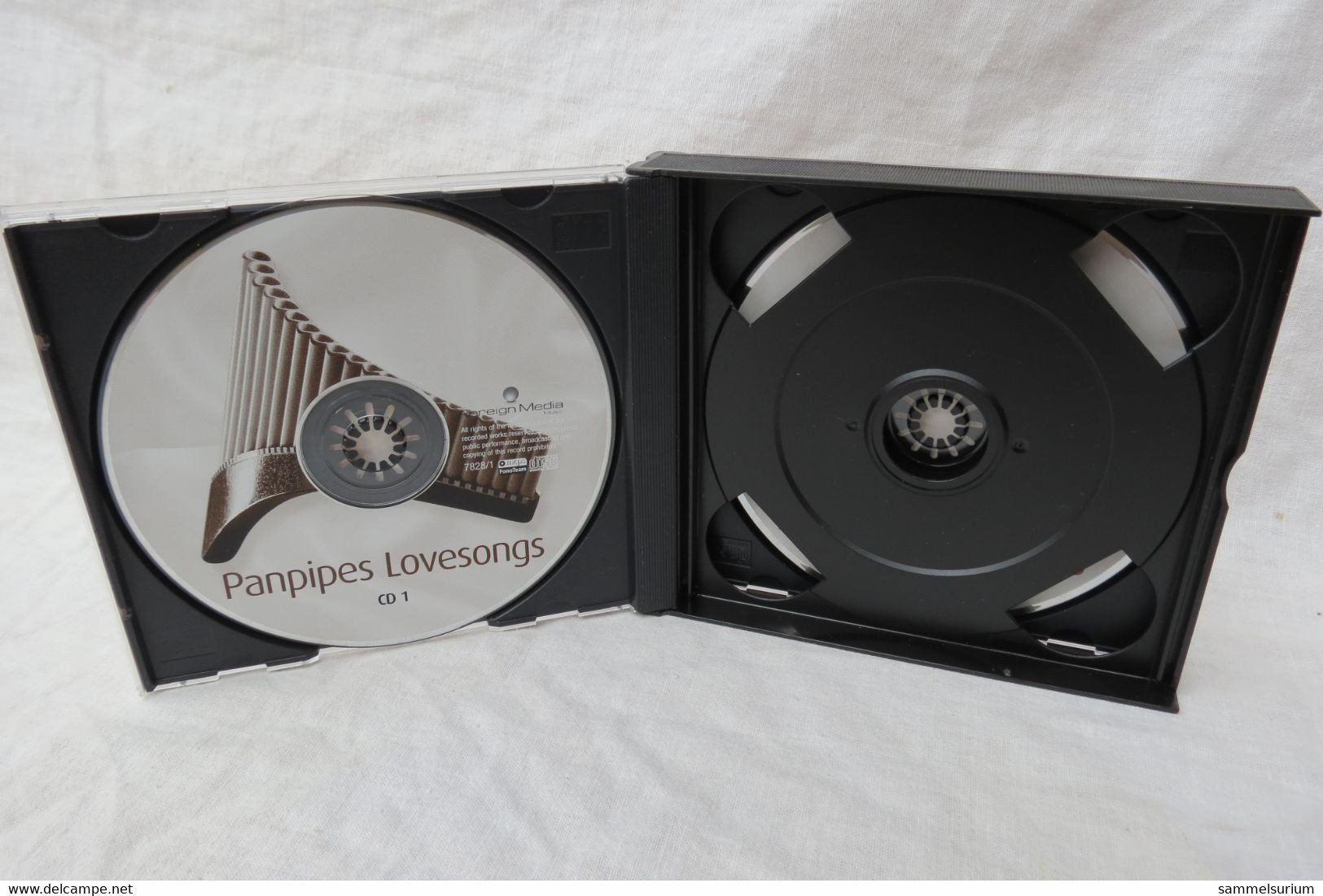 2 CDs "Panpipes Lovesongs" - Strumentali