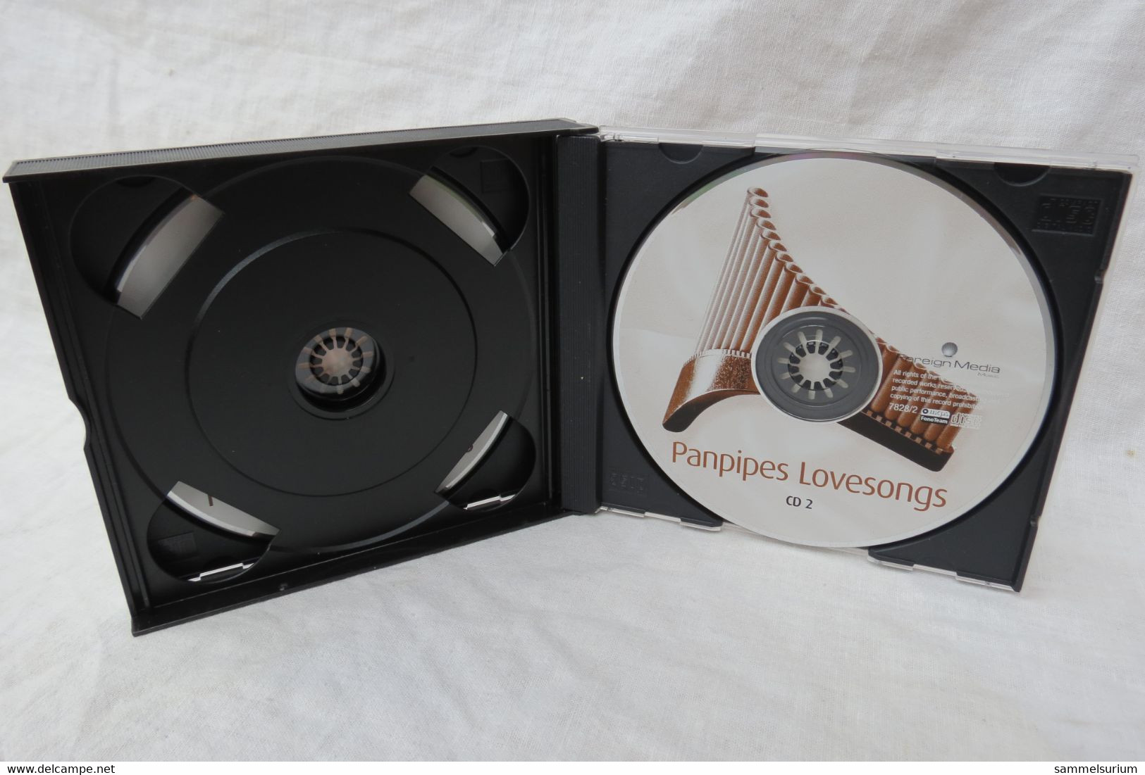 2 CDs "Panpipes Lovesongs" - Strumentali