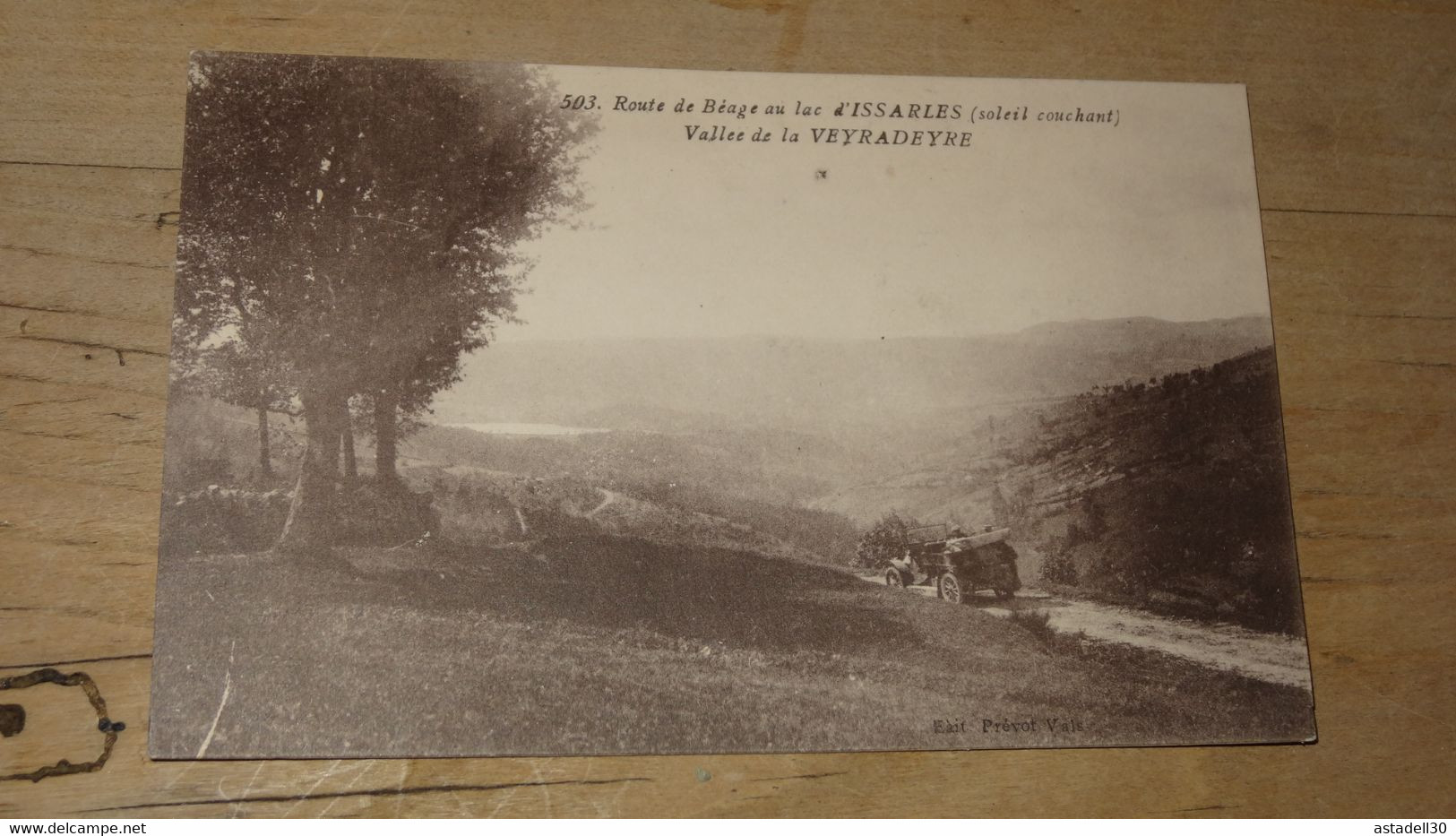 Route De BEAGE Au Lac D'ISSARLES, Vallée De La VEYRADEYRE .......... 6043 - Andere & Zonder Classificatie