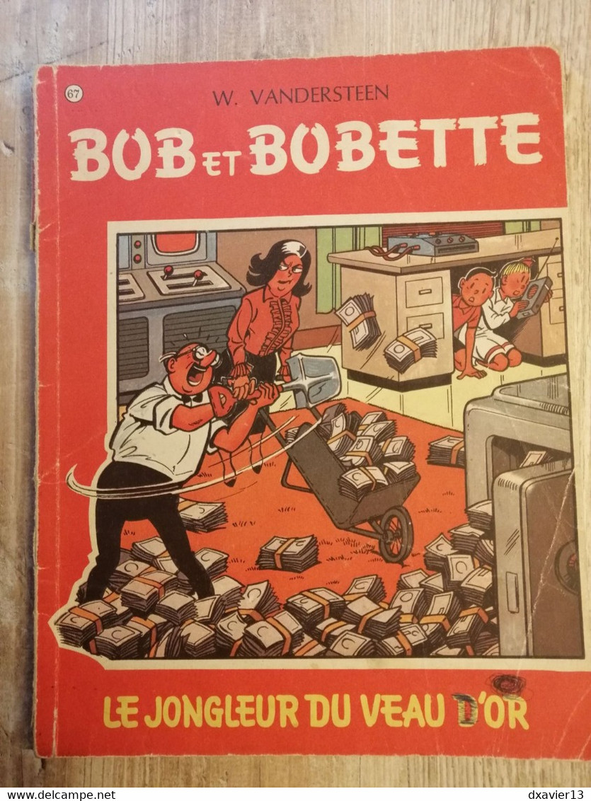 Bande Dessinée - Bob Et Bobette 67 - Le Jongleur Du Veau D'Or (1967) - Bob Et Bobette