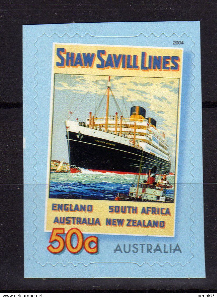 AUSTRALIE Australia 2004 Bateau Ship Self-Adhesiv MNH ** - Mint Stamps