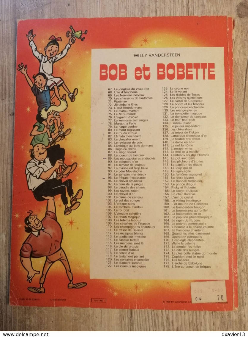 Bande Dessinée - Bob Et Bobette 73 - L'Oeuf Bourdonnant (1980) - Bob Et Bobette