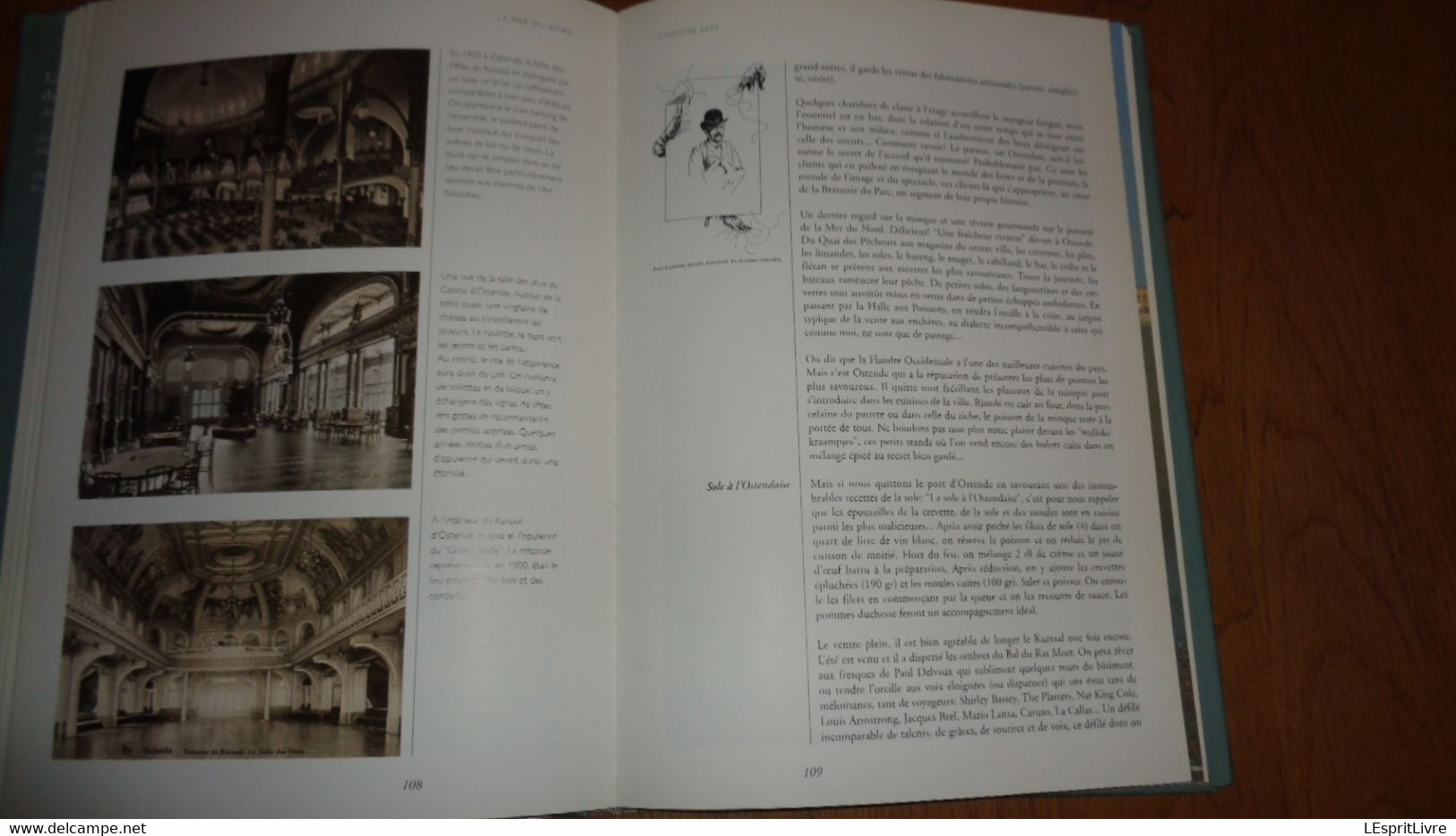 LA MER DU NORD Du Zoute à La Panne Tome 3 Gastronomie Régionalisme Ostende Knokke De Haan Bredene Duinbergen Coxyde Coq