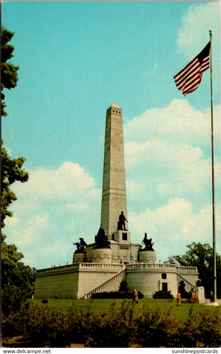 Illinois Springfield Oakridge Cemetery The Lincoln Tomb - Springfield – Illinois