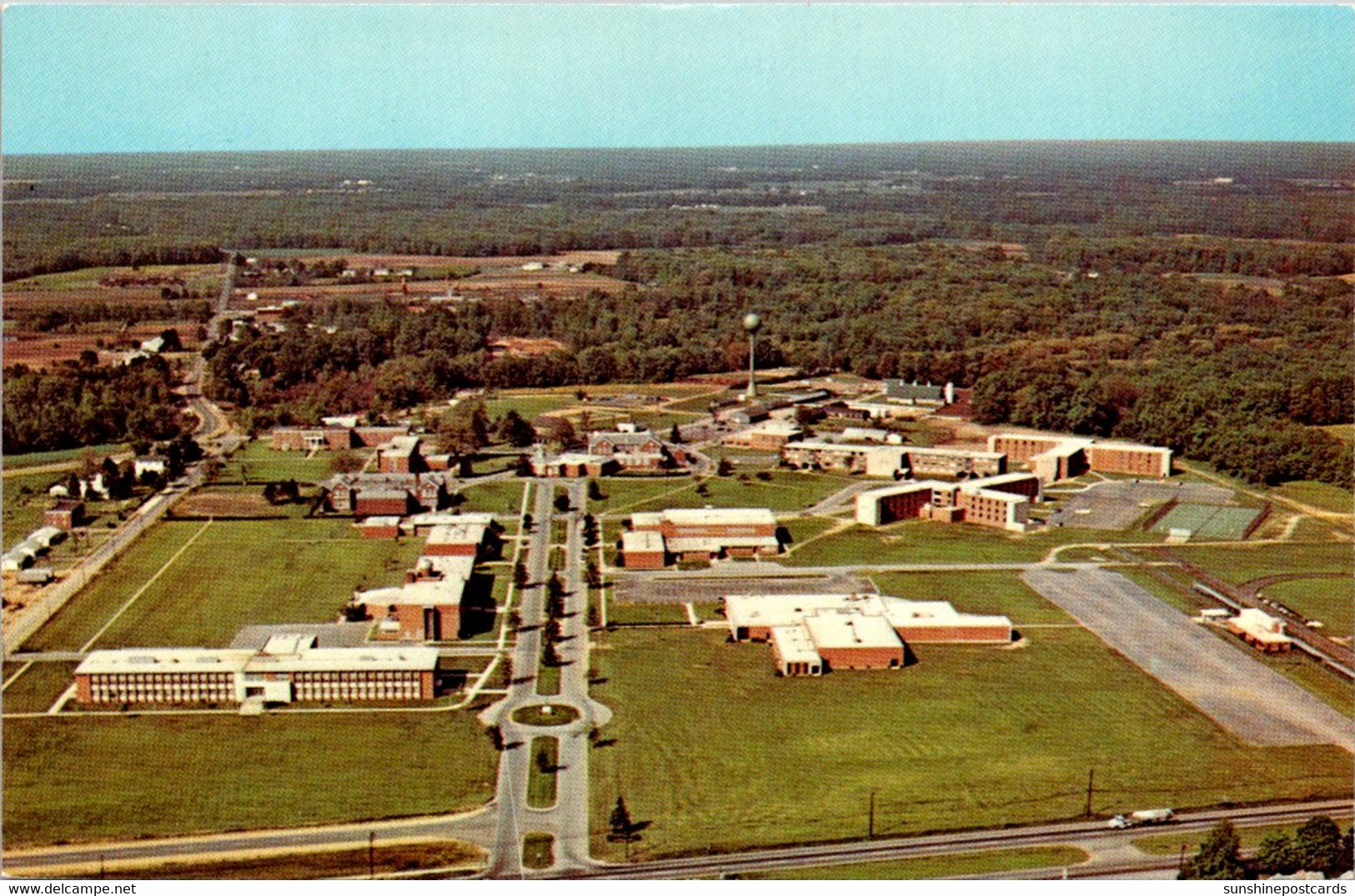 Delaware Dover Aerial View Delaware State College - Dover