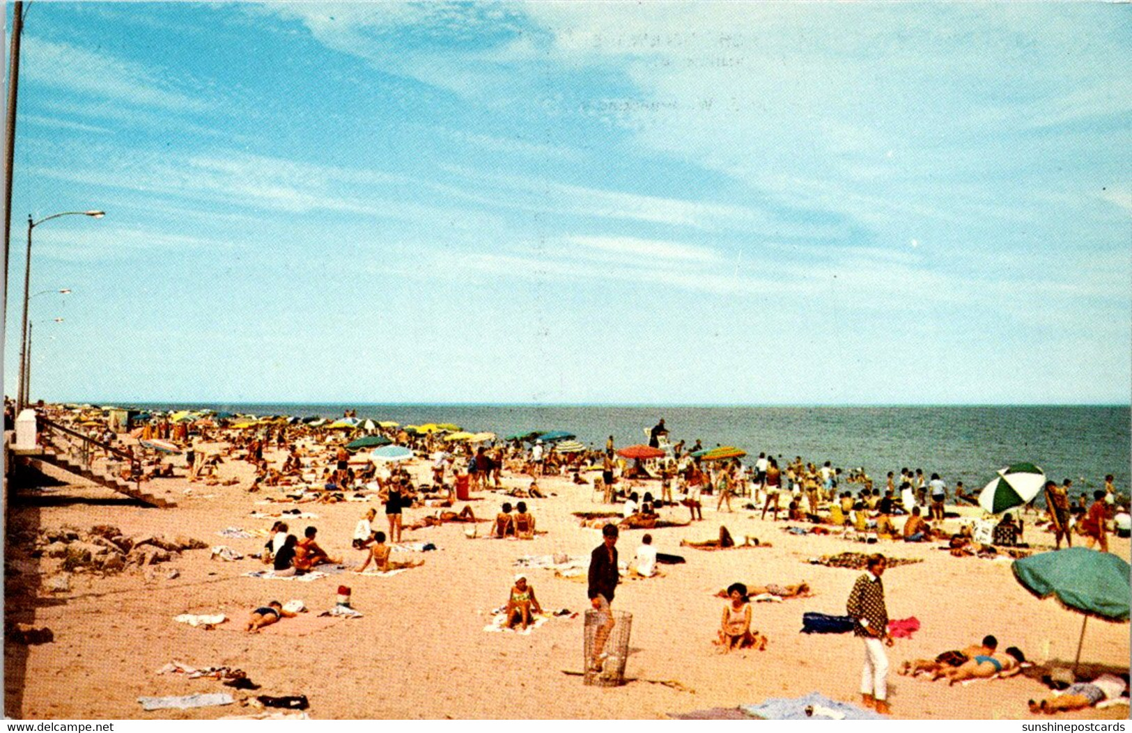 Delaware Rehoboth Beach Greetings With Beach Scene - Sonstige & Ohne Zuordnung