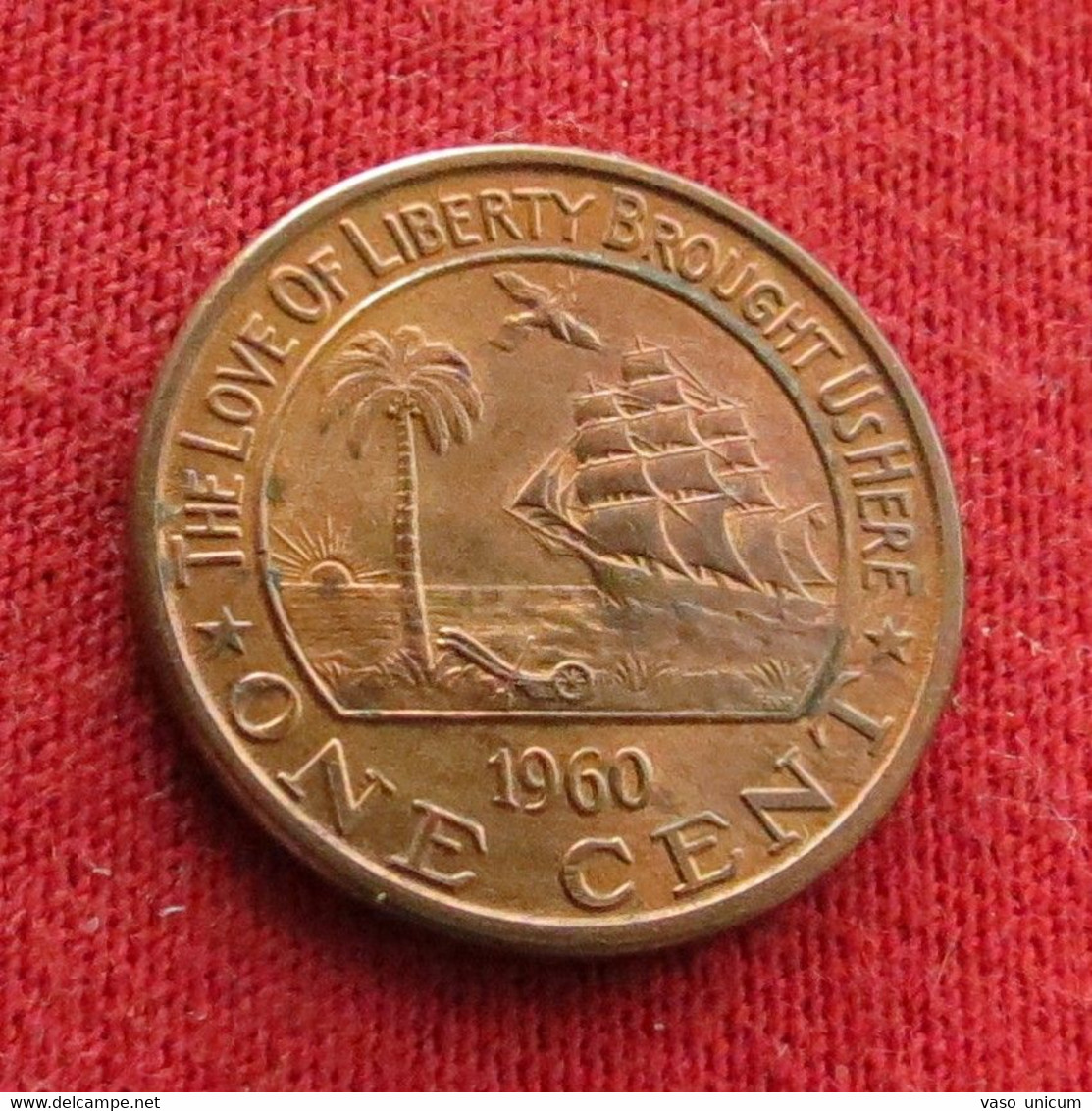 Liberia 1 Cent 1960 - Liberia