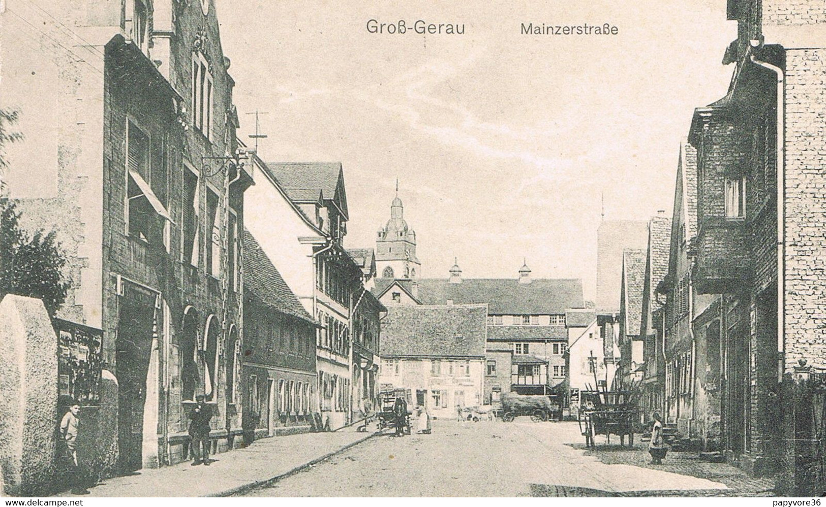 GROSS-GERAU (Allemagne) - Mainzerstrasse - Animation - Gross-Gerau