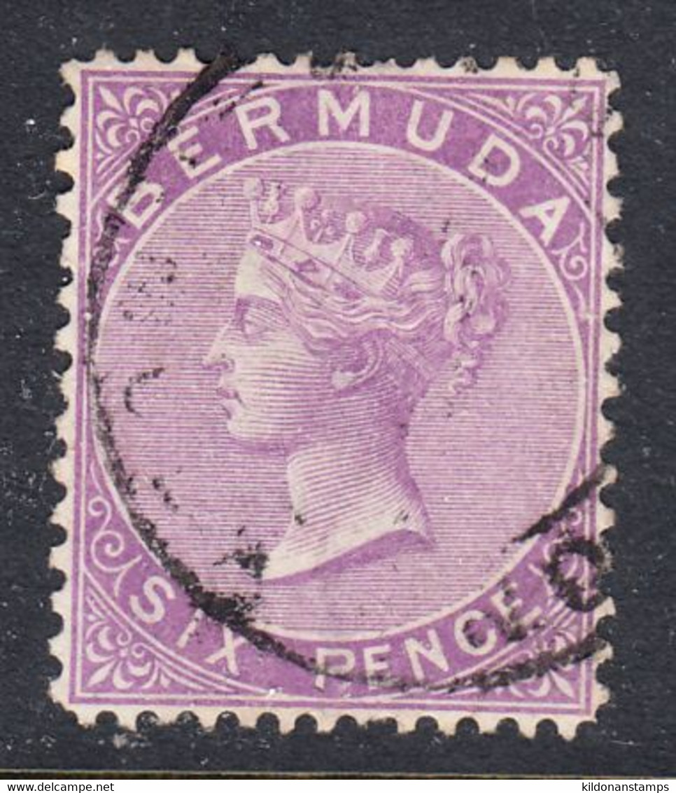 Bermuda 1865-1902 Cancelled, Perf 14x12.5, Sc# ,SG 10a - Bermudas