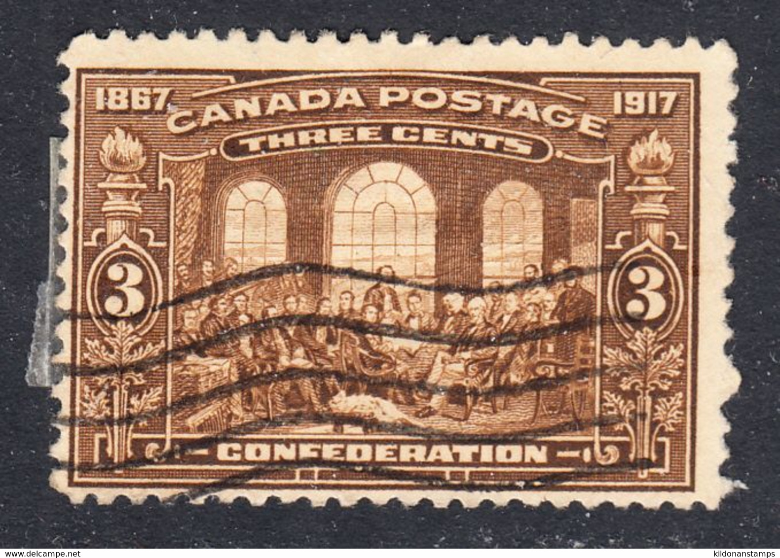 Canada 1917 Cancelled, Sc# ,SG 245 - Usados