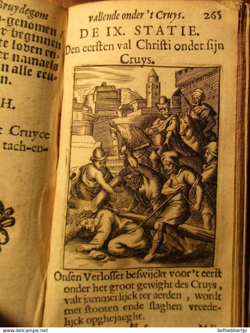 Den Bloedighen Bruydegom - Door Michiel Zachmoorter - 1676 - Uitg. Bij Jacops Te Antwerpen - Gravures - Anciens