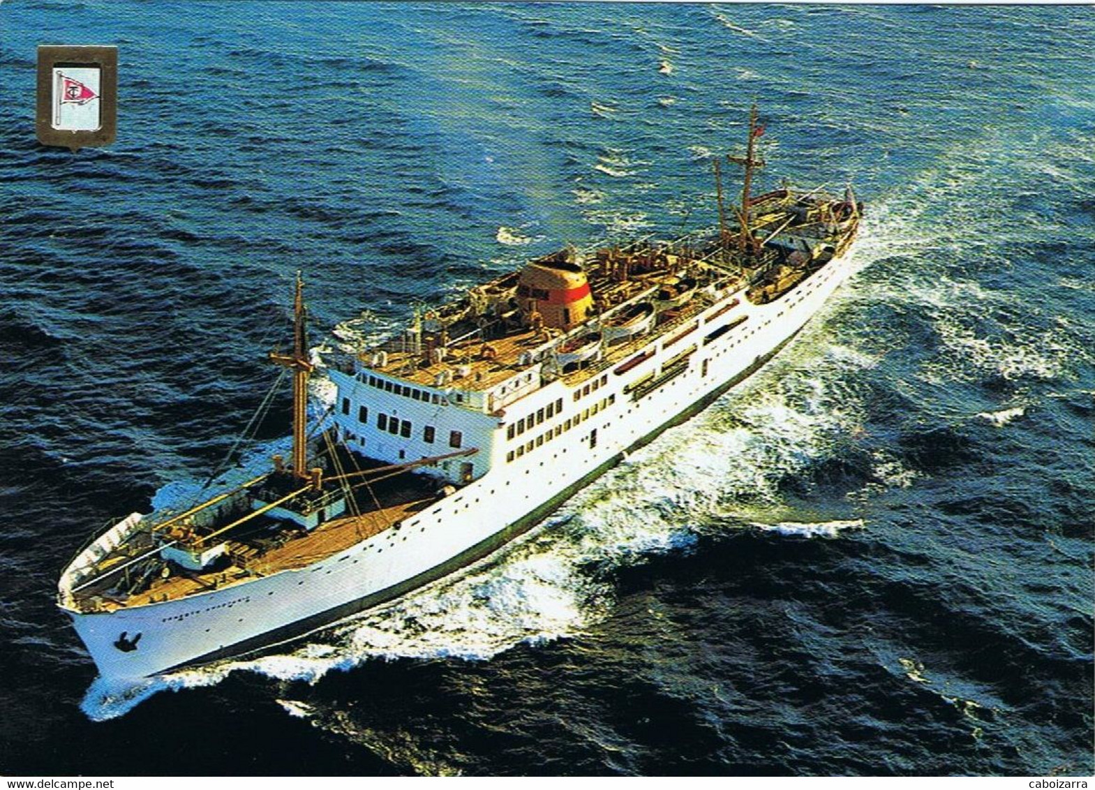 Paquebot Piroscafo Passenger Ship Ernesto Anastasio. Trasmediterranea. - Paquebots