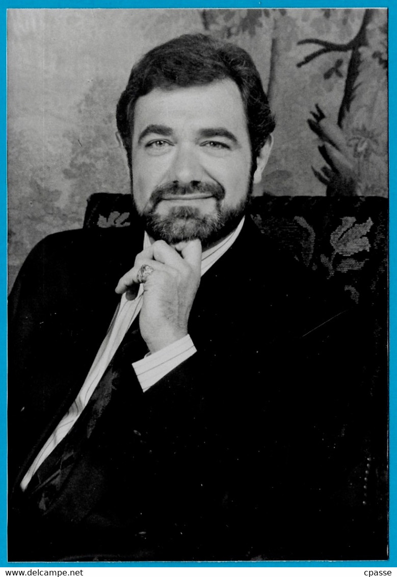 PHOTO Photographie Avec Dédicace JEAN-PHILIPPE LAFONT Baryton Basse Opéra Né à 31 Toulouse En 1951 ** Autographe - Autographs