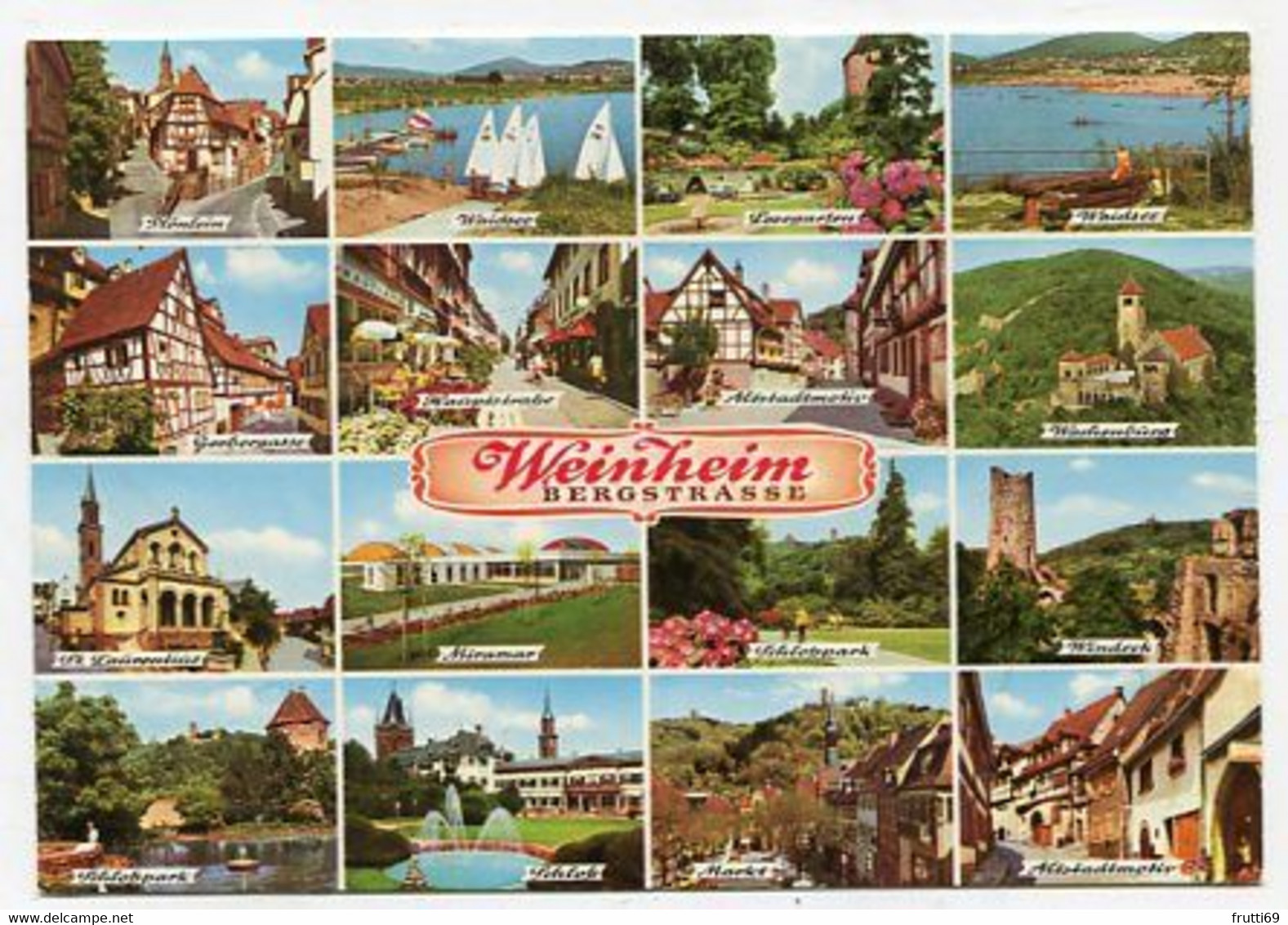 AK 015689 GERMANY - Weinheim / Bergstrasse - Weinheim