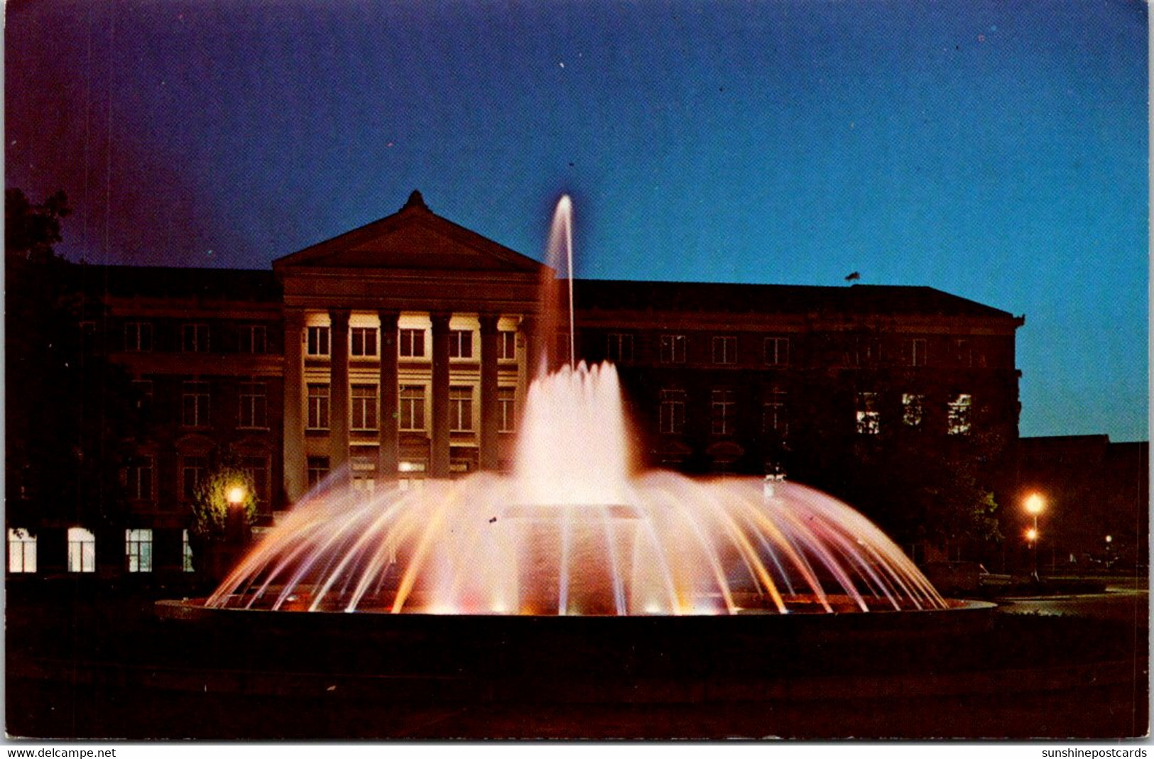 Indiana West Lafayette Loeb Memorial Fountain Purdue University - Lafayette