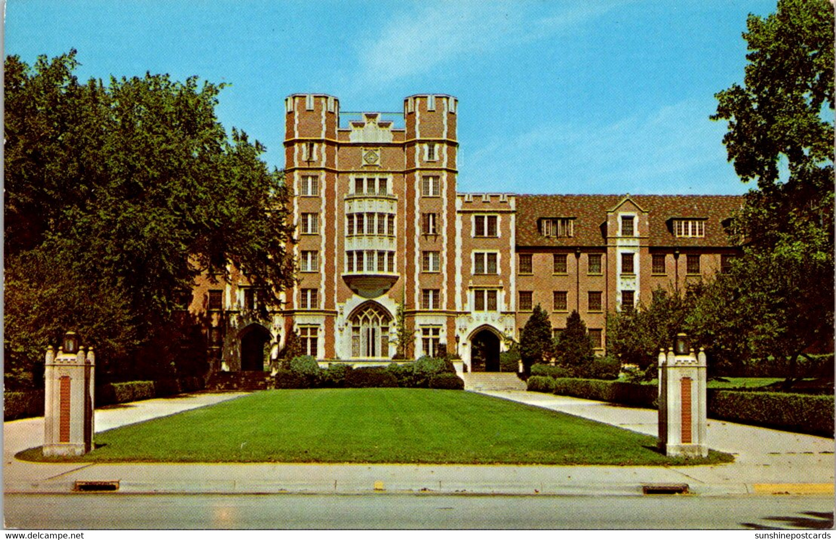 Indiana West Lafayette Spitzer Court Entrance To Men's Quadrangle Purdue University - Lafayette