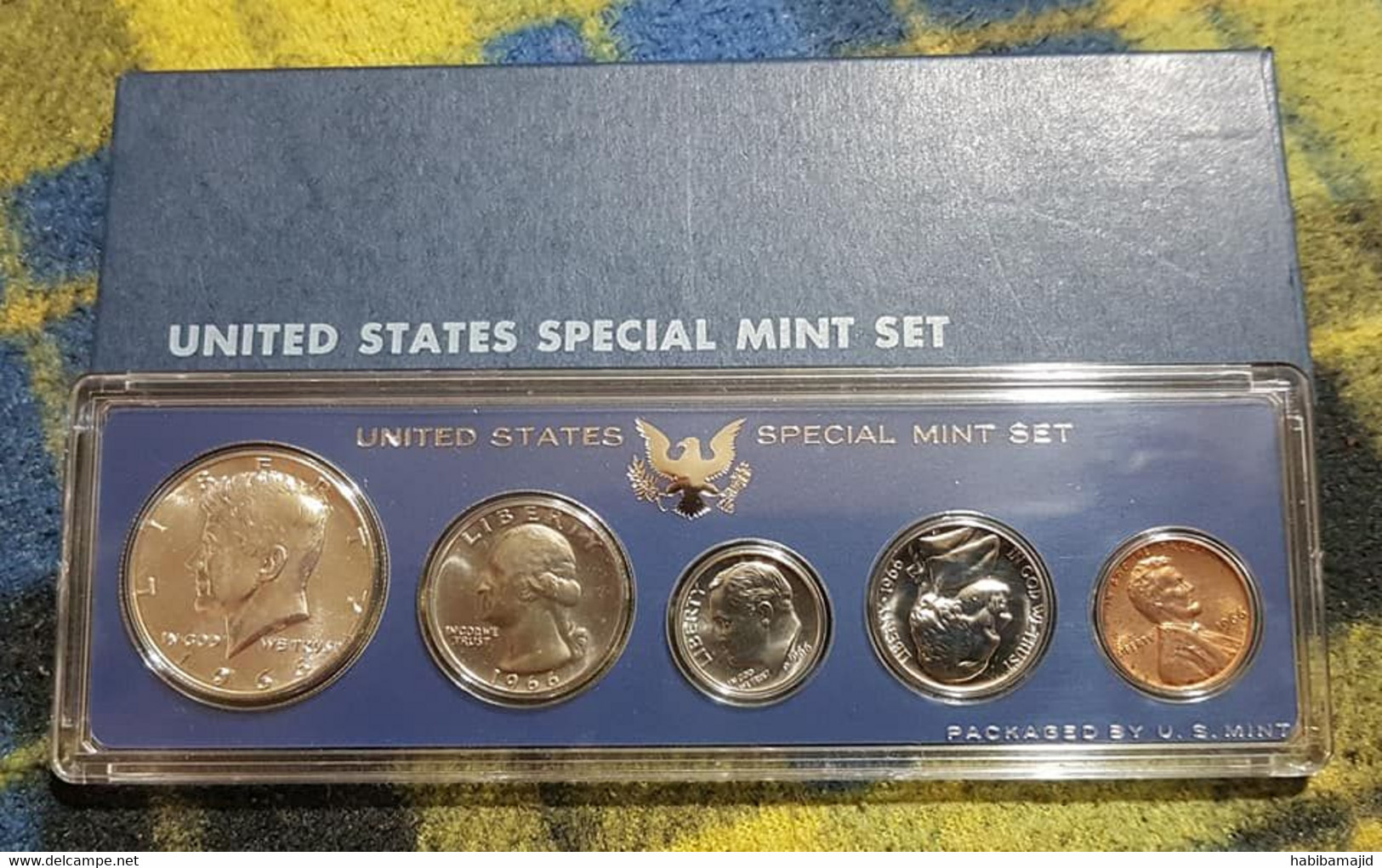 USA : Spéciale Coffret De 5 Pièces De Monnaie 1966 - 24 € Au Lieu De 28 € - Sammlungen