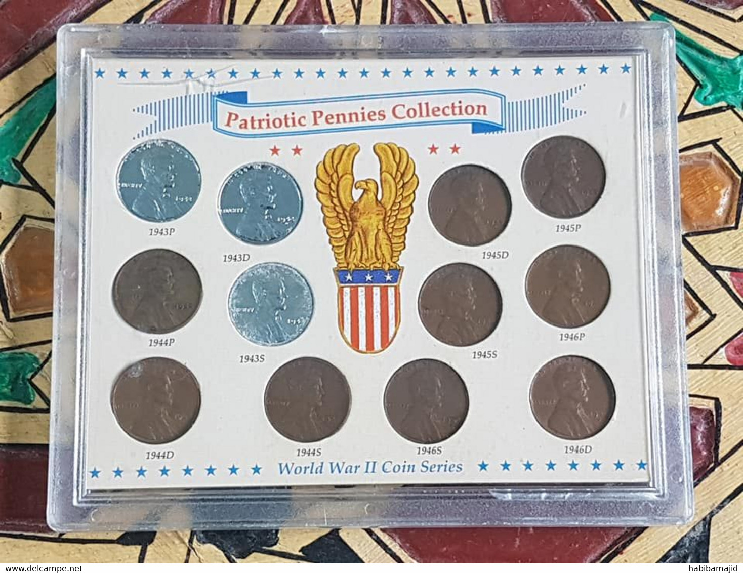 USA : Collection De Pennies Patriotiques - Série De Pièces De La Seconde Guerre Mondiale - 30 € Au Lieu De 35 € - Colecciones