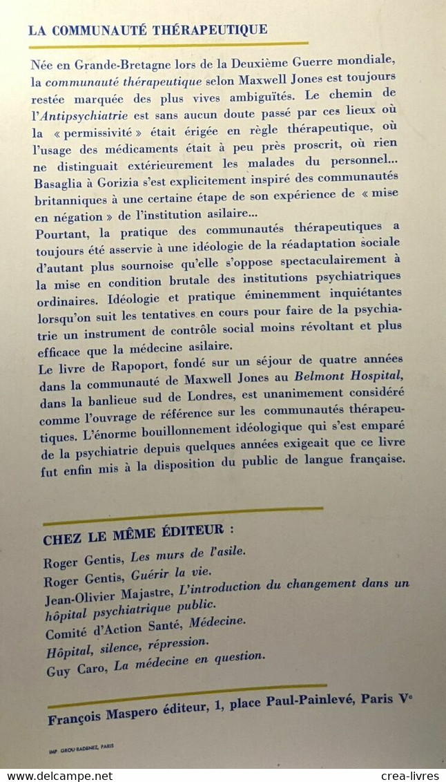 La Communauté Thérapeutique - Gezondheid