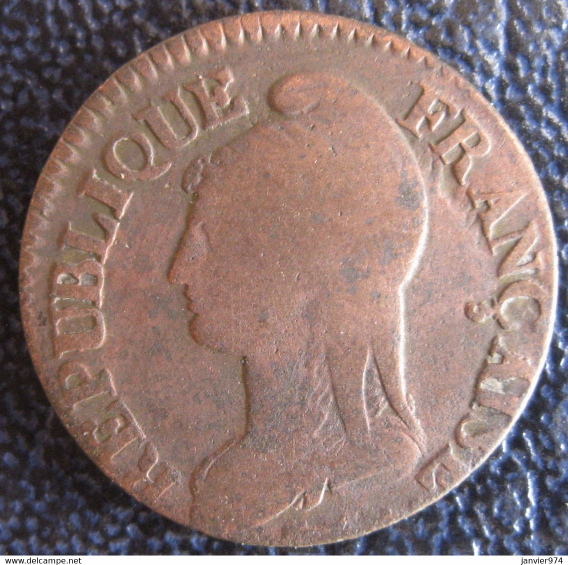 Cinq Centimes Dupré An 8/6 A/R, Paris Sur Orléans ,Inédit , Inconnue Dans Le Franc, Ni Dans Le Gadoury - 5 Centimes