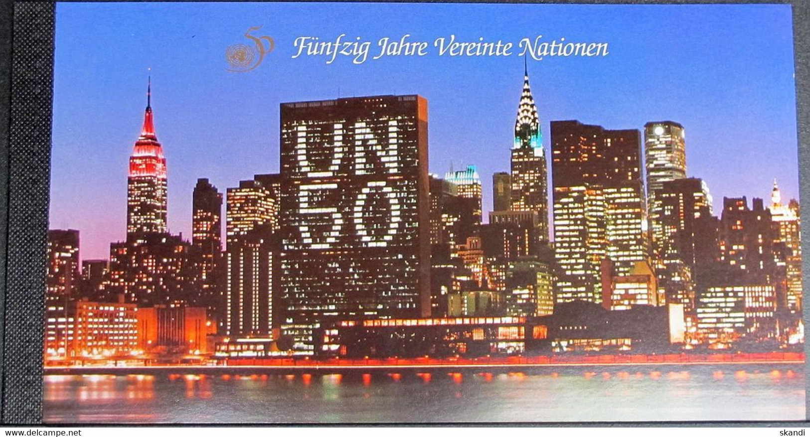 UNO WIEN 1995 Mi-Nr. MH 1 Markenheft/booklet ** MNH - Booklets