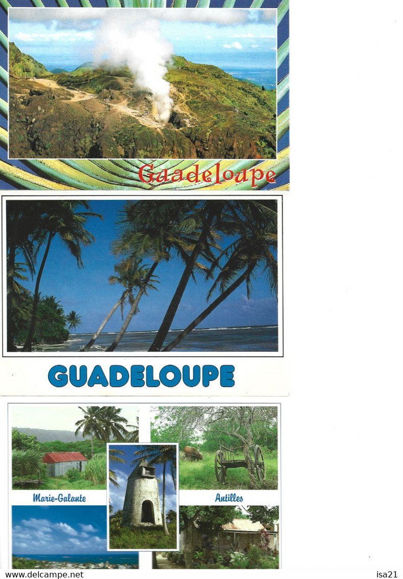 Lot De 40 Cartes Postales De La GUADELOUPE - Other & Unclassified