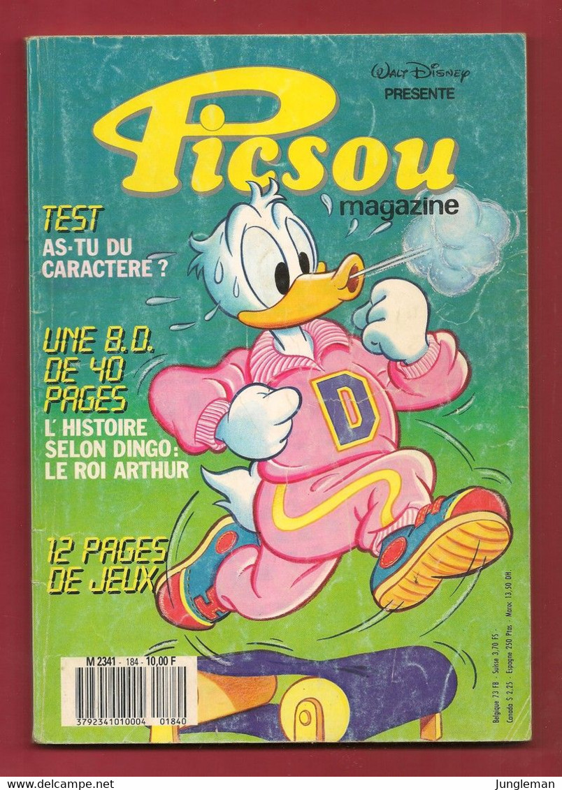 Picsou Magazine N° 184 - Edition Edi-Monde - Juin 1987 - BE - Picsou Magazine