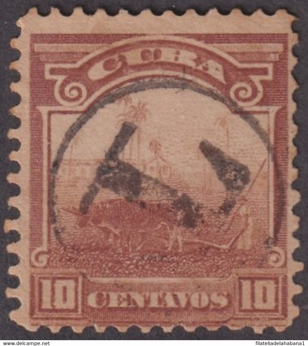 1899-560 CUBA US OCCUPATION 1899 10c T POSTAGE DUE CANCEL. - Usados