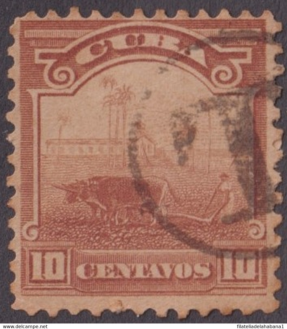 1899-555 CUBA US OCCUPATION 1899 10c T POSTAGE DUE CANCEL. - Gebraucht