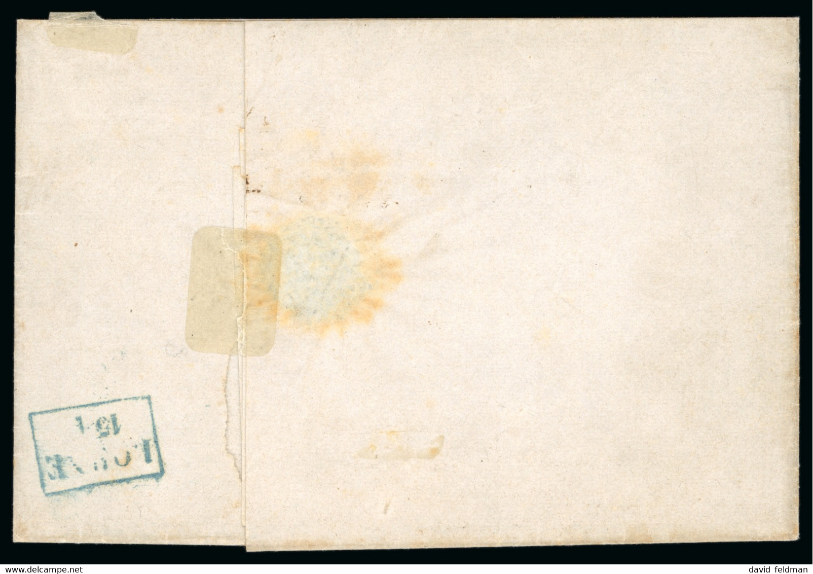 1852ca (Jan 14). Registered Cover From Damme To Lohne, 1852 2sgr - Oldenburg