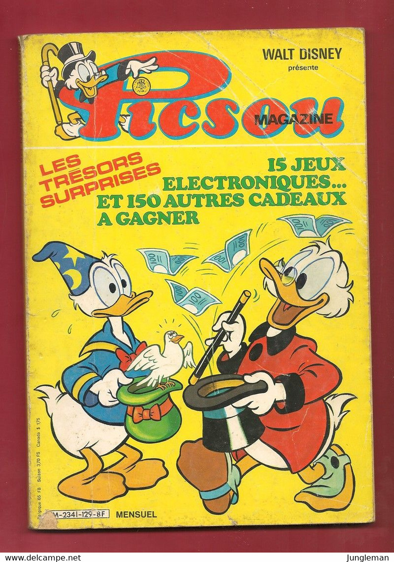 Picsou Magazine N° 129 - Edition Edi-Monde - Novembre 1982 - BE - Picsou Magazine
