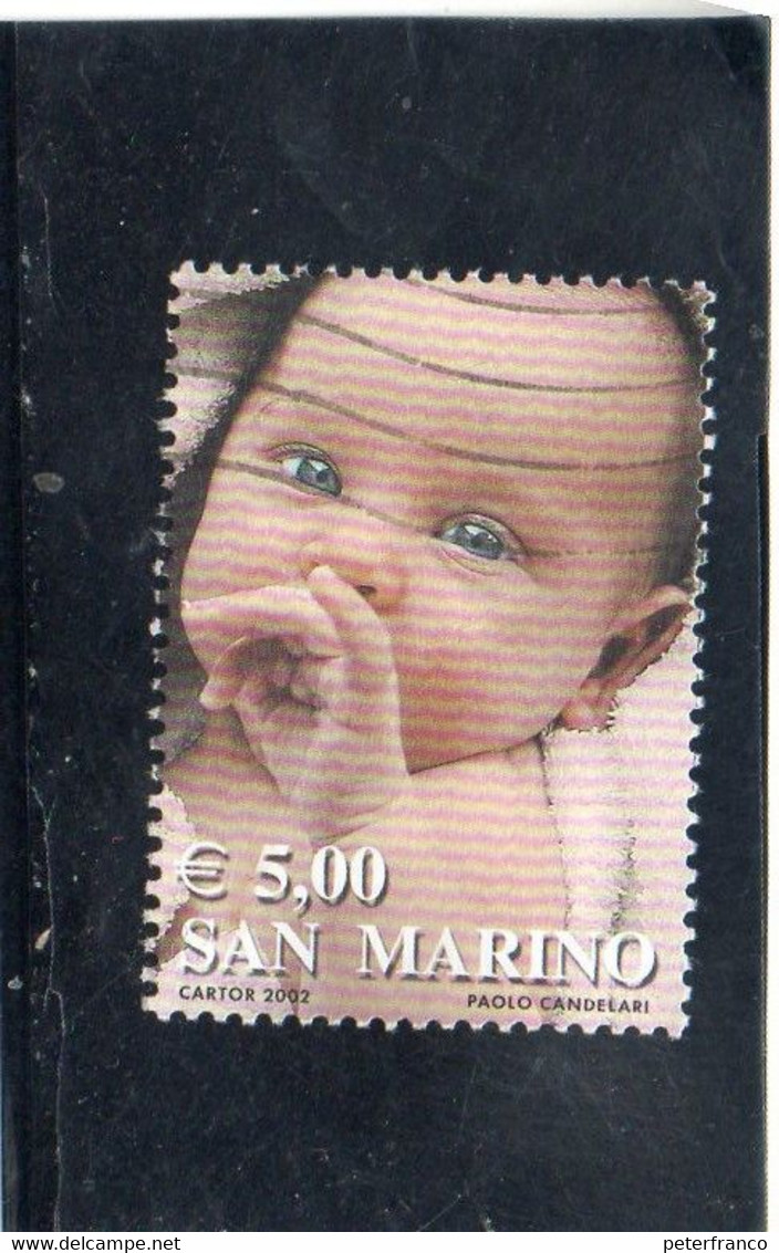 2002 San Marino - I Colori Della Vita - Gebruikt