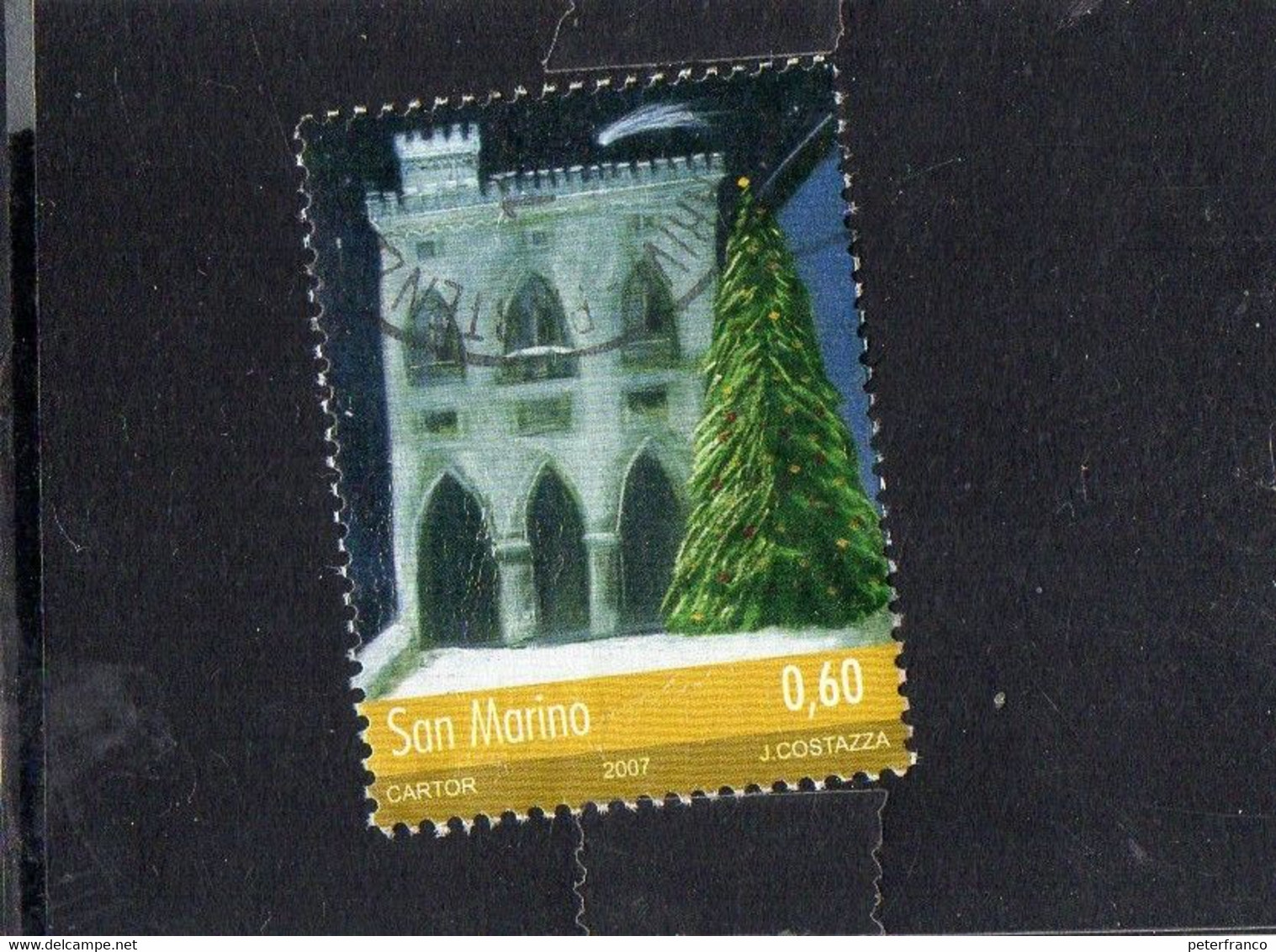 2002 San Marino - Natale - Gebruikt