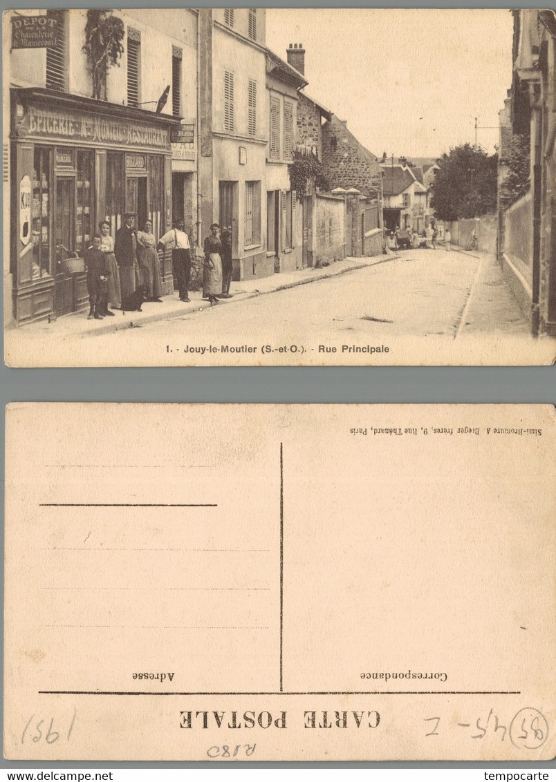Jouy-le-Moutier - Rue Principale - Jouy Le Moutier