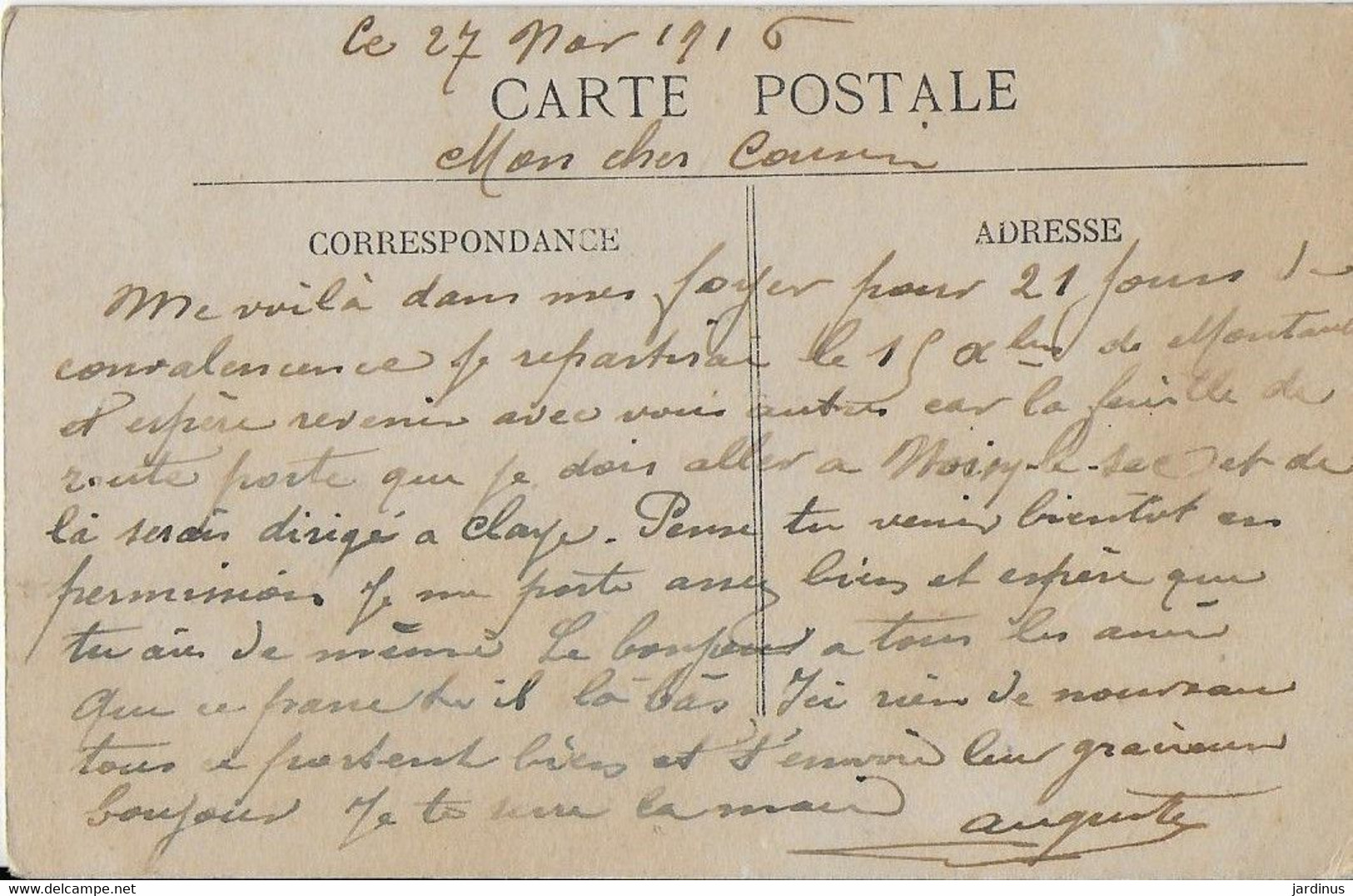 MONCLAR DE QUERCY ( Le Tarn Et Garonne Illustré ) / La Grand'Rue  - Partie Basse  Animée ( 1916) - Montclar De Quercy