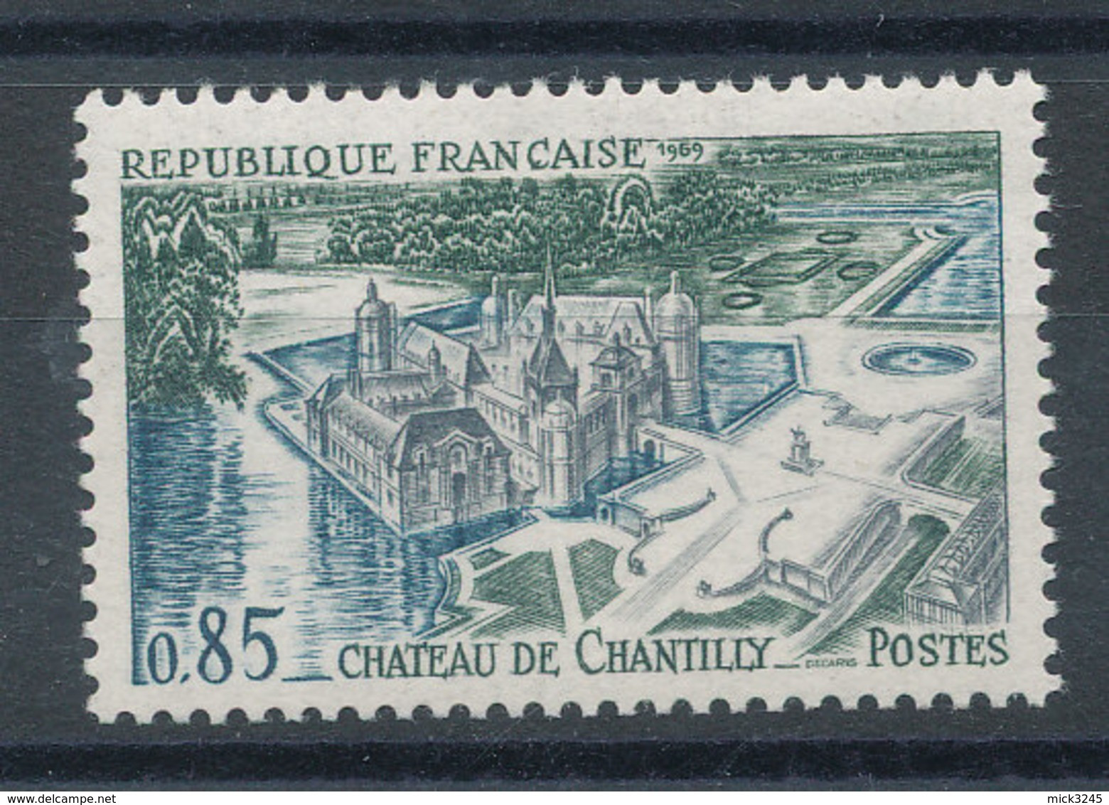 1584** Château De Chantilly - Unused Stamps