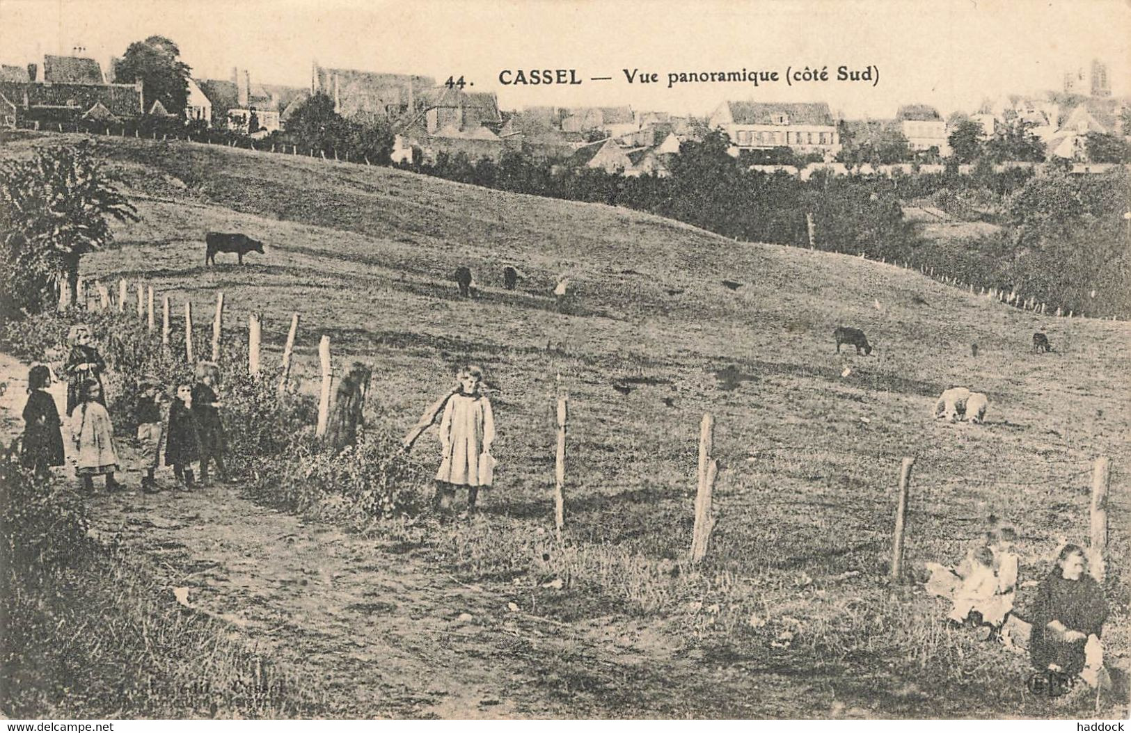 CASSEL : VUE PANORAMIQUE COTE SUD - Cassel