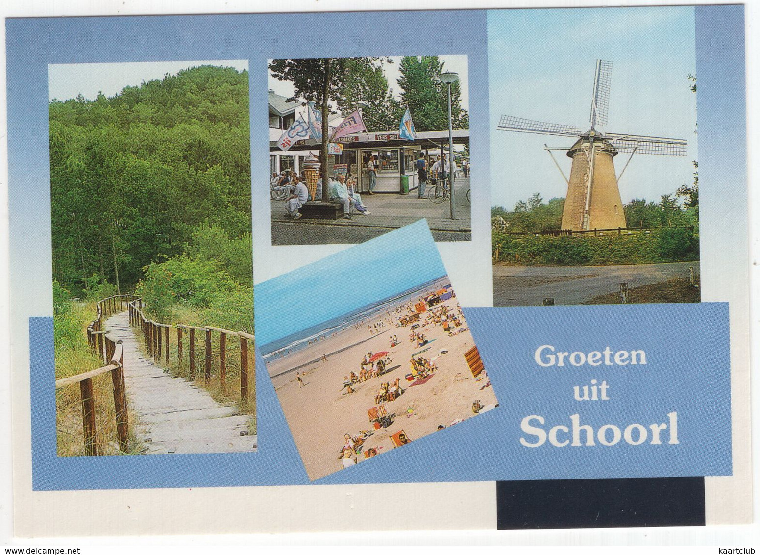 Groeten Uit Schoorl - (Nederland / Noord-Holland) - SCO 14 - O.a. Molen/Moulin/Mill/Mühle - Schoorl