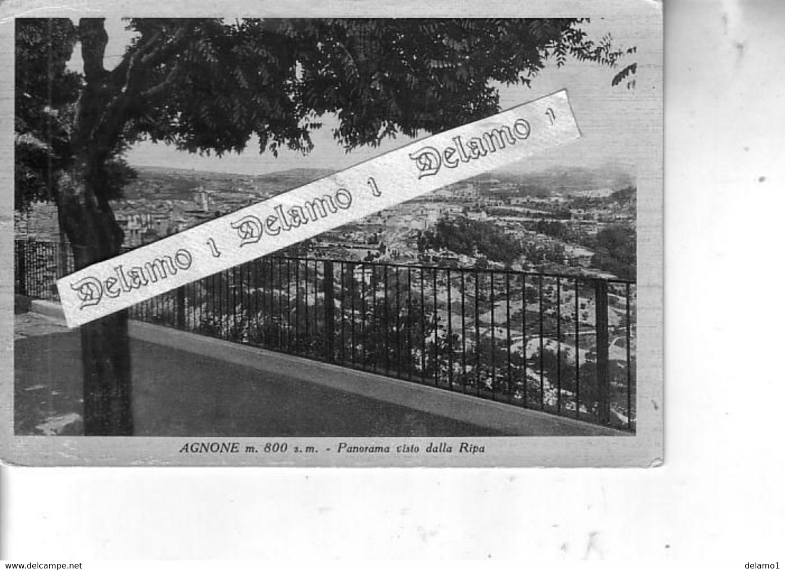 Molise --- Isernia E Prov. --- AGNONE -- Panorama Visto Dalla RIPA - Isernia