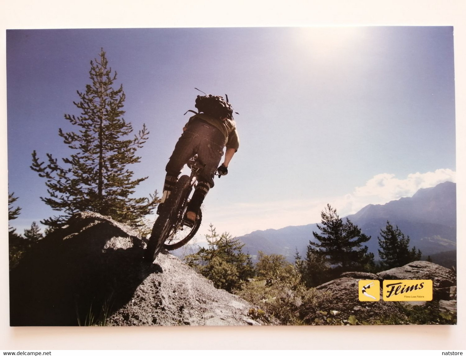 SWITZERLAND.. ADVERTISING  POSTCARD..FLIMS LAAX FALERA - Falera