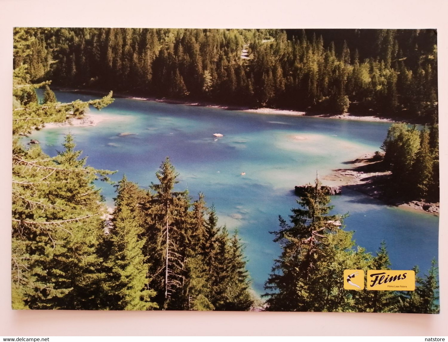 SWITZERLAND.. ADVERTISING  POSTCARD..FLIMS LAAX FALERA - Falera